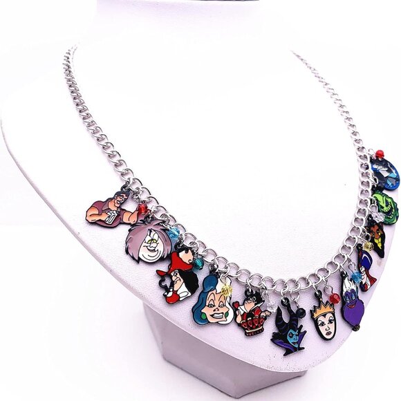 Horror Charm Necklace Women Zinc Multicolored Gift for Party or Casual - Picture 4 of 6